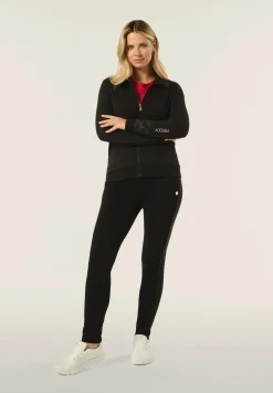 Freddy Pantalone donna in felpa viscosa con bande intrecciate-Donna Pantaloni Sportivi|Tutti I Pantaloni