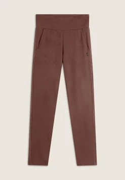 Freddy Pantalone donna in felpa viscosa con bande intrecciate-Donna Pantaloni Sportivi|Tutti I Pantaloni
