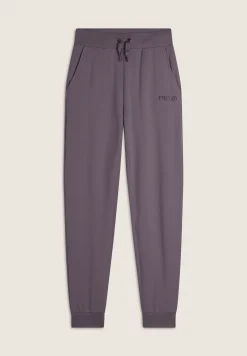 Freddy Pantalone Donna in Felpa Viscosa con Logo in Strass-Donna Ginnastica|Pantaloni Sportivi