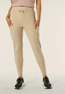 Freddy Pantalone donna in felpa con vita alta e tasche laterali-Donna Ginnastica|Pantaloni Sportivi