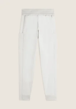 Freddy Pantalone donna in felpa con vita alta e tasche laterali-Donna Ginnastica|Pantaloni Sportivi