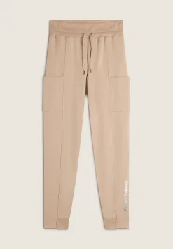 Freddy Pantalone donna in felpa con vita alta e tasche laterali-Donna Ginnastica|Pantaloni Sportivi