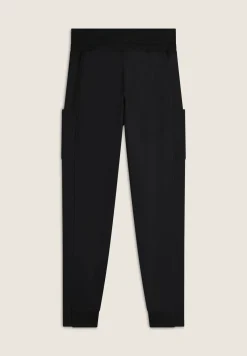 Freddy Pantalone donna in felpa con vita alta e tasche laterali-Donna Ginnastica|Pantaloni Sportivi