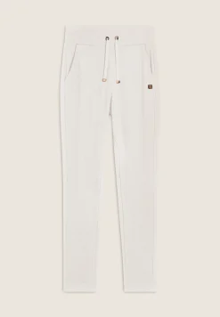 Freddy Pantalone donna in felpa di viscosa con gamba dritta-Donna Pantaloni Sportivi|Tutti I Pantaloni