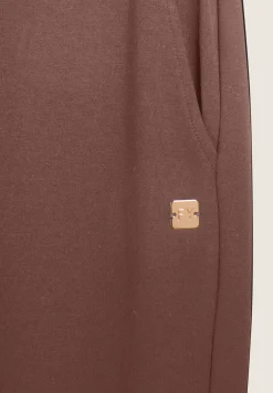 Freddy Pantalone donna in felpa di viscosa con gamba dritta-Donna Pantaloni Sportivi|Tutti I Pantaloni