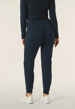Freddy Pantalone donna in felpa garzata con bande fantasia paisley-Donna Ginnastica|Pantaloni Sportivi
