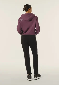 Freddy Pantalone donna in felpa garzata con dettagli paisley-Donna Ginnastica|Pantaloni Sportivi