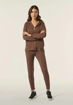 Freddy Pantalone donna in felpa di viscosa con vita in costina-Donna Pantaloni Sportivi|Tutti I Pantaloni