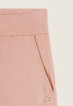 Freddy Pantalone donna in felpa di viscosa con vita in costina-Donna Pantaloni Sportivi|Tutti I Pantaloni