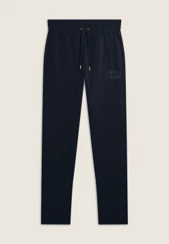 Freddy Pantalone donna in felpa con vita in costina e fondo dritto-Donna Ginnastica|Pantaloni Sportivi
