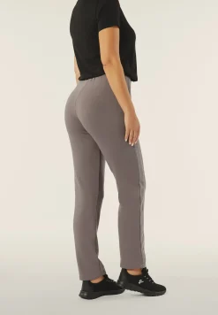 Freddy Pantalone donna in felpa di viscosa con Bande in Velluto-Donna Ginnastica|Pantaloni Sportivi