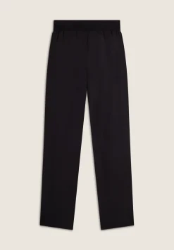 Freddy Pantalone donna in felpa di viscosa con Bande in Velluto-Donna Ginnastica|Pantaloni Sportivi