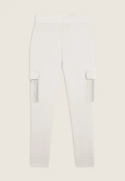 Freddy Pantalone donna in felpa viscosa con tasche cargo in velluto-Donna Pantaloni Cargo|Pantaloni Sportivi