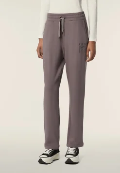 Freddy Pantalone Donna in Felpa Viscosa con Logo FY in Strass-Donna Ginnastica|Pantaloni Sportivi