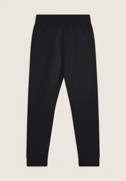 Freddy Pantalone donna in felpa con vita e fondo in costina-Donna Ginnastica|Pantaloni Sportivi