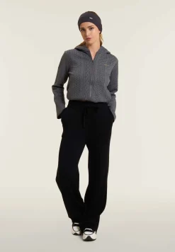 Freddy Pantalone donna wide leg in tricot-Donna Pantaloni Sportivi