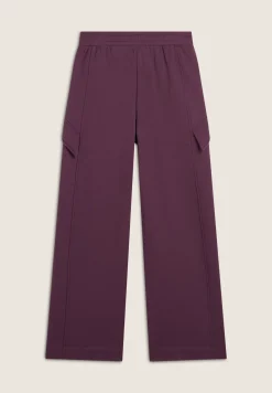 Freddy Pantalone in felpa di viscosa gamba ampia con tasche laterali-Donna Pantaloni Sportivi|Tutti I Pantaloni