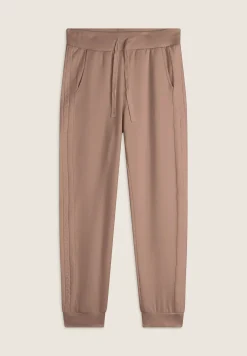 Freddy Pantalone in felpa modal con bande laterali a trecce-Donna Pantaloni Sportivi|Tutti I Pantaloni