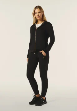 Freddy Pantalone in felpa viscosa tricot con bande animalier-Donna Pantaloni Sportivi|Tutti I Pantaloni