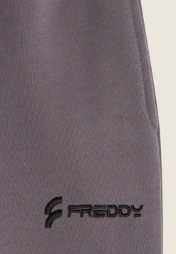 Freddy Pantalone jogger donna in felpa con piccolo logo-Donna Pantaloni Sportivi|Tutti I Pantaloni