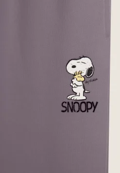 Freddy Pantalone jogger donna in felpa con piccola stampa Snoopy-Donna Pantaloni Sportivi|Tutti I Pantaloni