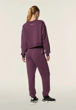 Freddy Pantalone jogger donna in felpa con piccola stampa Snoopy-Donna Pantaloni Sportivi|Tutti I Pantaloni