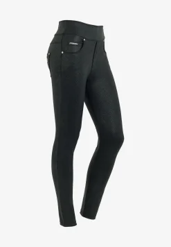 Freddy Pantalone skinny vita media senza bottoni in similpelle-Donna Jeans E Pantaloni|Tutti I Pantaloni