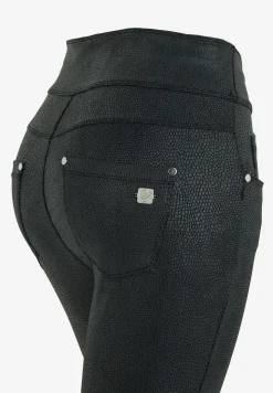 Freddy Pantalone skinny vita media senza bottoni in similpelle-Donna Jeans E Pantaloni|Tutti I Pantaloni