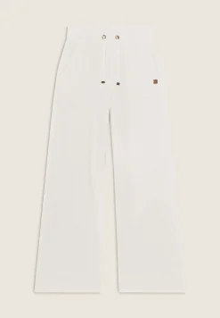Freddy Pantalone wide leg in felpa viscosa effetto tricot-Donna Pantaloni Sportivi|Tutti I Pantaloni