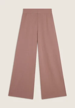 Freddy Pantalone wide leg in felpa viscosa effetto tricot-Donna Pantaloni Sportivi|Tutti I Pantaloni