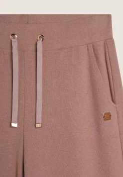 Freddy Pantalone wide leg in felpa viscosa effetto tricot-Donna Pantaloni Sportivi|Tutti I Pantaloni