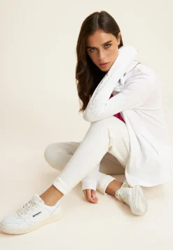 Freddy Pantaloni 7/8 con Risvolto e Strass-Donna Pantaloni Sportivi