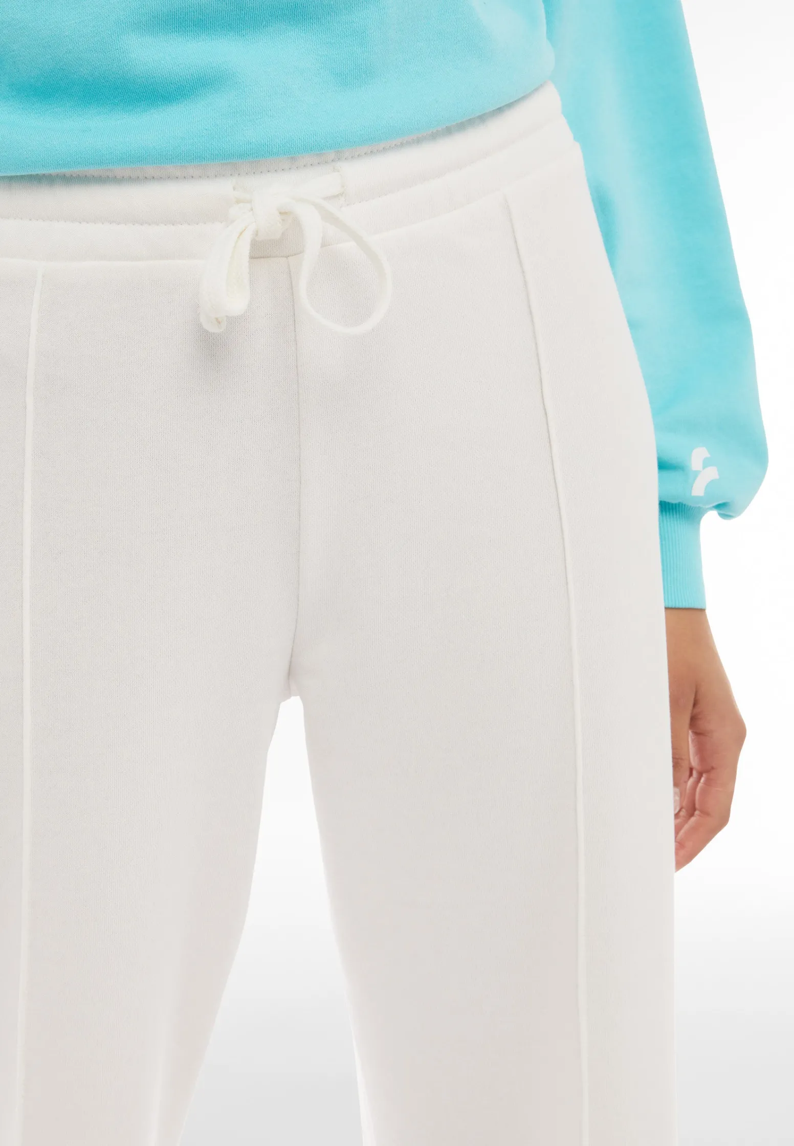 Freddy Pantaloni ampi in french terry decorati da piping centrale-Donna Pantaloni Sportivi|Tutti I Pantaloni