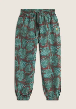 Freddy Pantaloni Bambina in Poliestere Fantasia Tropical- Pantaloni Sportivi