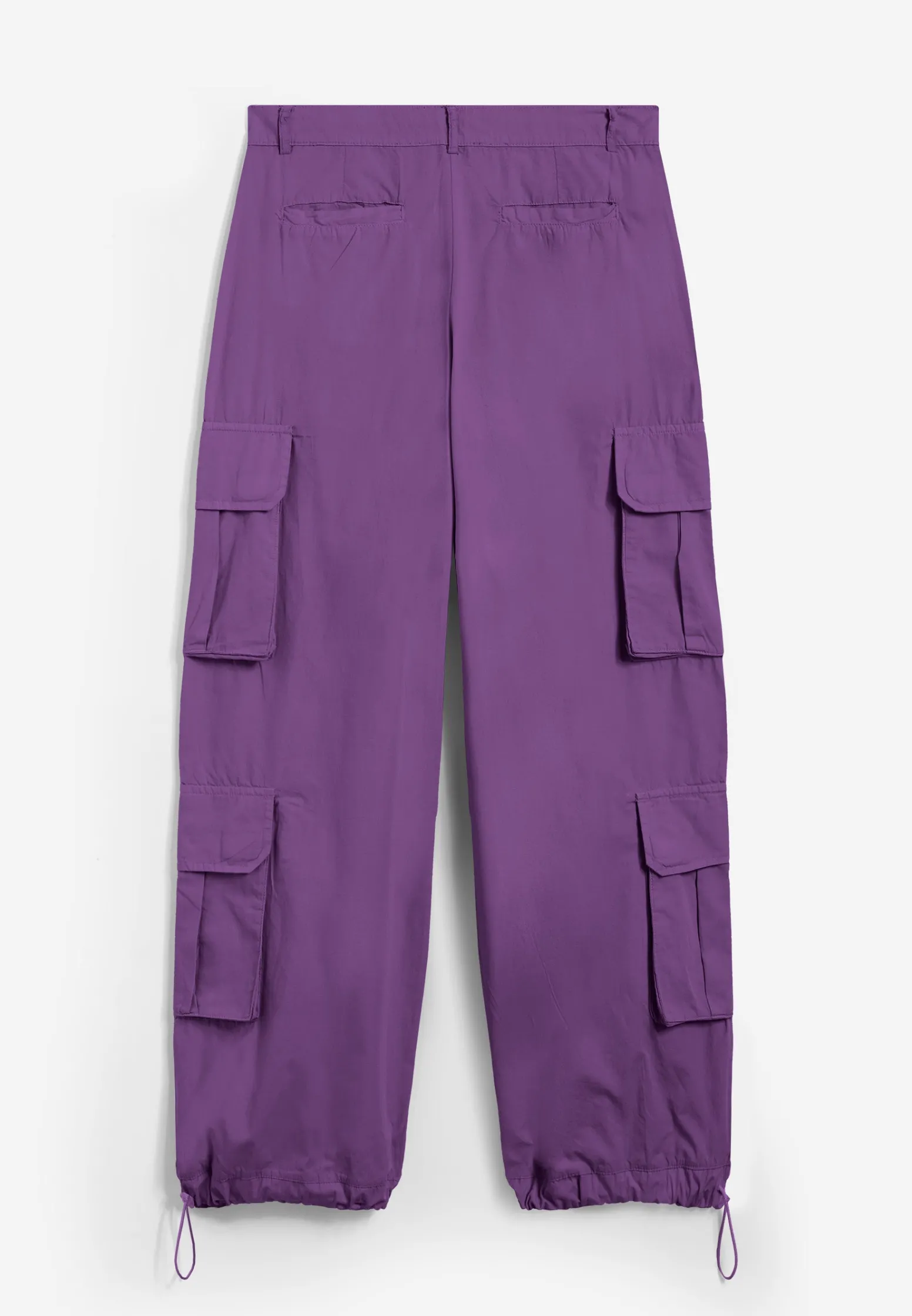 Freddy Pantaloni cargo baggy fit in popeline con quattro tasconi-Donna Pantaloni Cargo|Pantaloni Sportivi