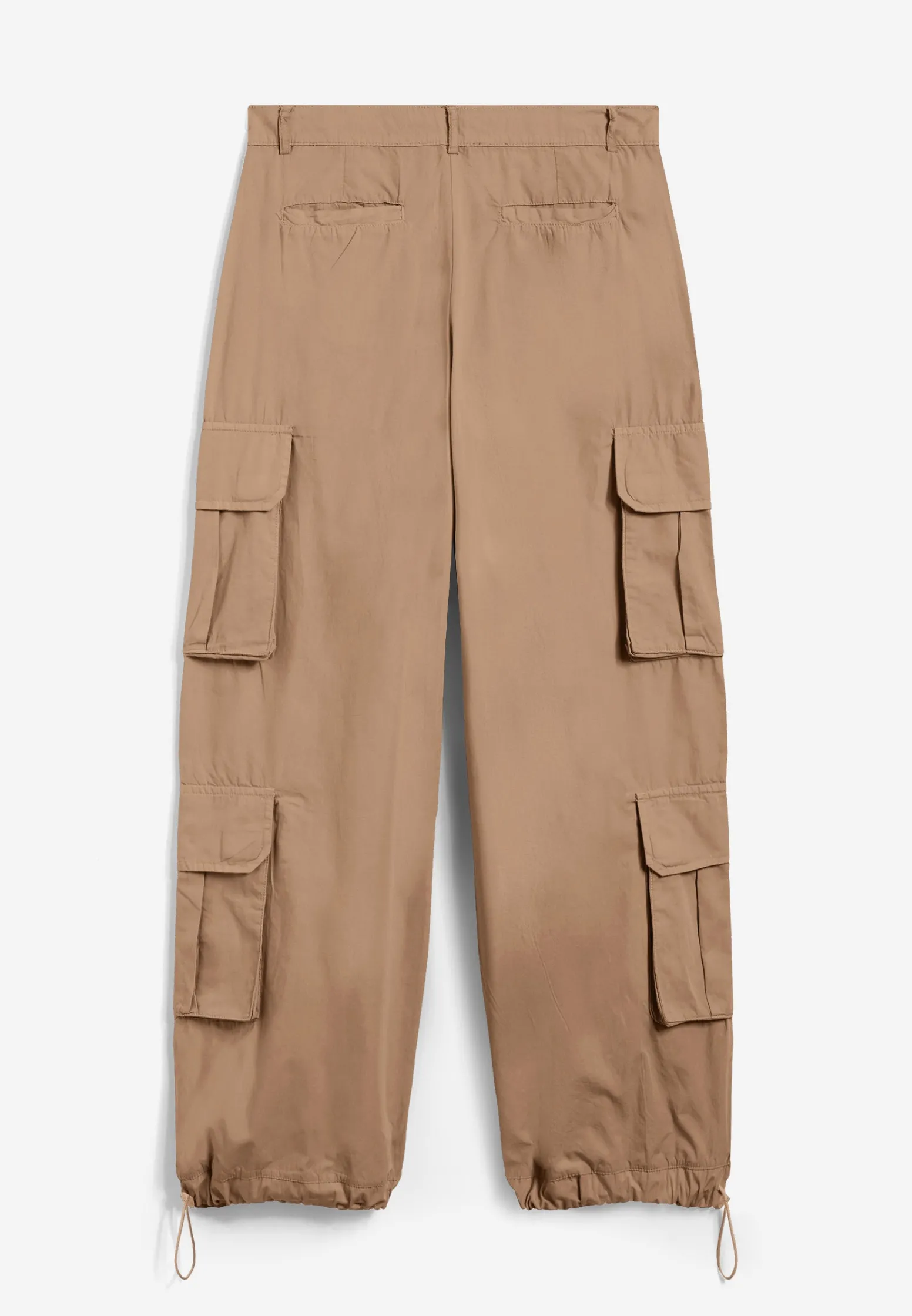 Freddy Pantaloni cargo baggy fit in popeline con quattro tasconi-Donna Pantaloni Cargo|Pantaloni Sportivi