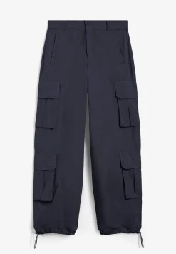 Freddy Pantaloni cargo baggy fit in popeline con quattro tasconi-Donna Pantaloni Cargo|Pantaloni Sportivi