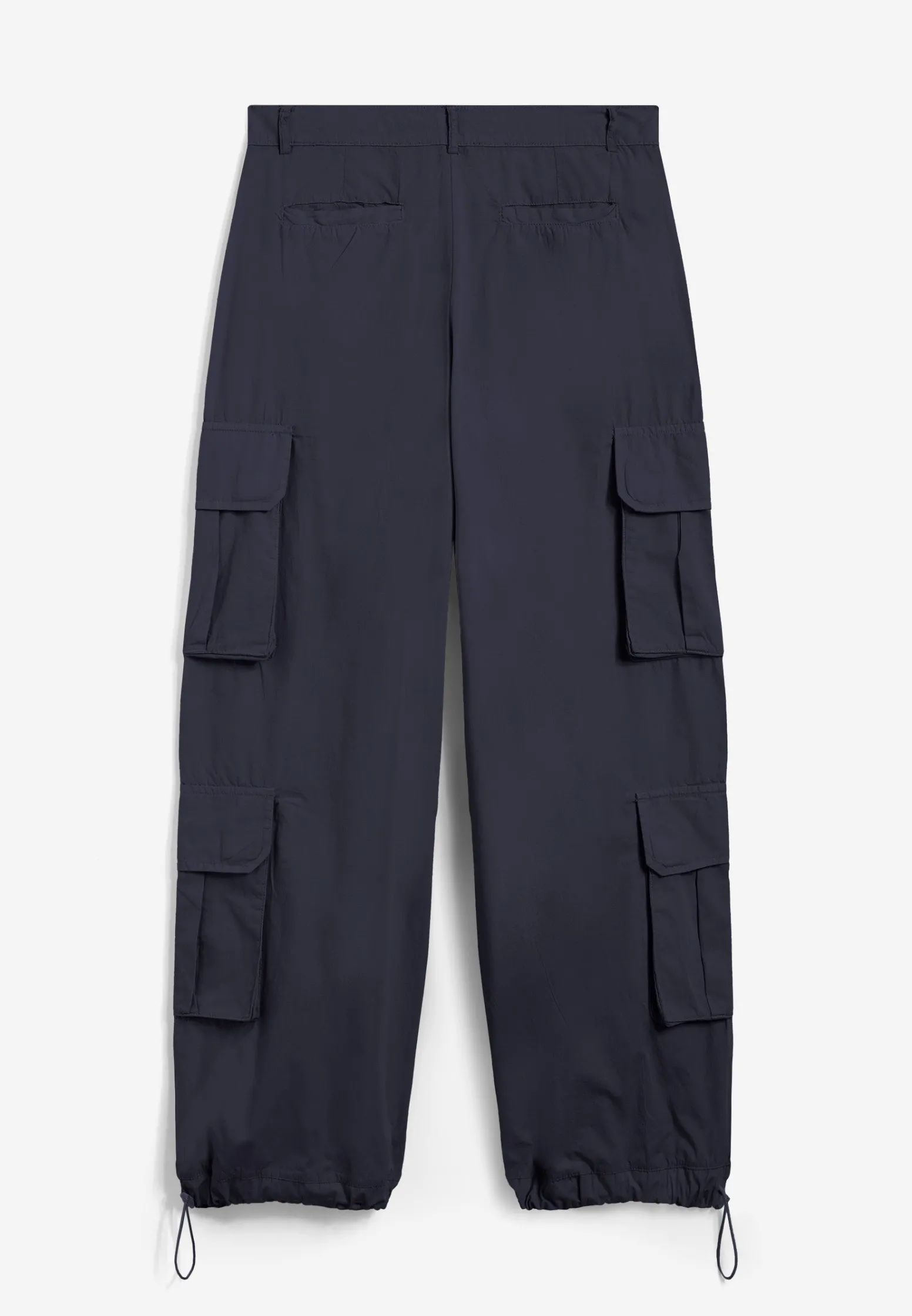 Freddy Pantaloni cargo baggy fit in popeline con quattro tasconi-Donna Pantaloni Cargo|Pantaloni Sportivi