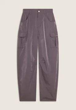 Freddy Pantaloni Cargo carrot fit in nylon navetta-Donna Pantaloni Cargo|Pantaloni Sportivi