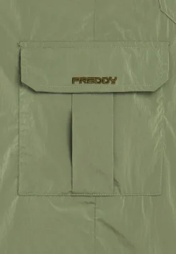 Freddy Pantaloni Cargo carrot fit in nylon navetta-Donna Pantaloni Cargo|Pantaloni Sportivi