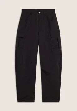 Freddy Pantaloni Cargo carrot fit in nylon navetta-Donna Pantaloni Cargo|Pantaloni Sportivi