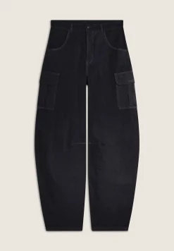 Freddy Pantaloni Cargo carrot fit in canvas-Donna Pantaloni Cargo|Pantaloni Sportivi