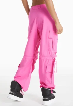 Freddy Pantaloni cargo con doppie tasche e coulisse intermedia-Donna Pantaloni Cargo|Pantaloni Sportivi