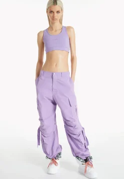 Freddy Pantaloni cargo con doppie tasche e coulisse intermedia-Donna Pantaloni Cargo|Pantaloni Sportivi