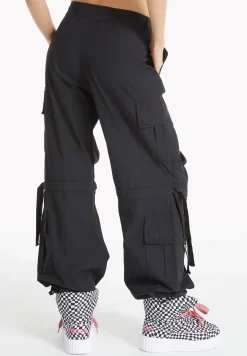 Freddy Pantaloni cargo con doppie tasche e coulisse intermedia-Donna Pantaloni Cargo|Pantaloni Sportivi