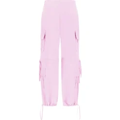 Freddy Pantaloni cargo con doppie tasche e coulisse intermedia-Donna Pantaloni Cargo|Pantaloni Sportivi