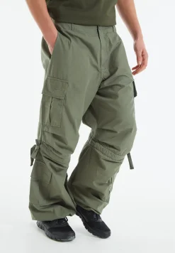 Freddy Pantaloni cargo con doppie tasche e coulisse intermedia-Donna Pantaloni Cargo|Pantaloni Sportivi