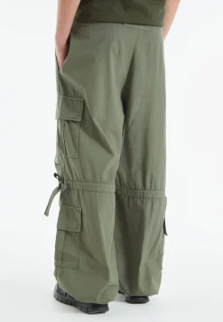 Freddy Pantaloni cargo con doppie tasche e coulisse intermedia-Donna Pantaloni Cargo|Pantaloni Sportivi