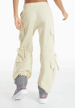 Freddy Pantaloni cargo con doppie tasche e coulisse intermedia-Donna Pantaloni Cargo|Pantaloni Sportivi