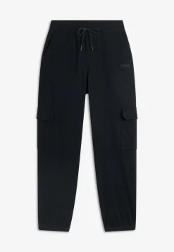 Freddy Pantaloni cargo da donna in tessuto jersey waffle-Donna Pantaloni Cargo|Pantaloni Sportivi